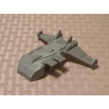 mechwarrior dropship tampo mesa navio nave espacial mech estelar espaço conectados 3d print model - Mito3D