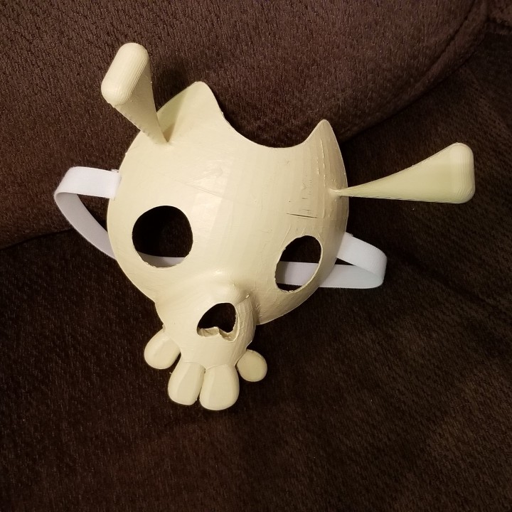 leggenda zelda cranio maschera oggetti scena cosplay ocarina Zelda teschio 3D print model - Mito3D