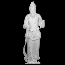 bodhisattva scansione buddha Cina indù India mitologia scultura statua legna religione shakyamuni 3dprint 3dscan meditazione 3d print model - Mito3D