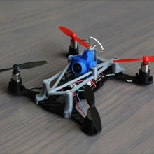 shield frame carbon fibre racing kit extreme fliers gadgets & electronics fpv drone protect extremefliers 3d print model - Mito3D