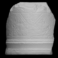 monolitico ambone Ottagono salonicco scansione oggetto frammento 3d print model - Mito3D