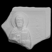 relief st samson scan saint 3d print model - Mito3D