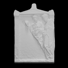tomba stele scansione 3d print model - Mito3D