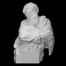 apostolo gruppo dormizione vergine scansione fallimento uomo metà corpo 3d print model - Mito3D