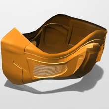 sci fi facemask 3d print model - Mito3D