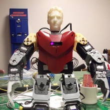 bre pettis bioloïde tête gadgets électronique robot robotique brepettis 3d print model - Mito3D