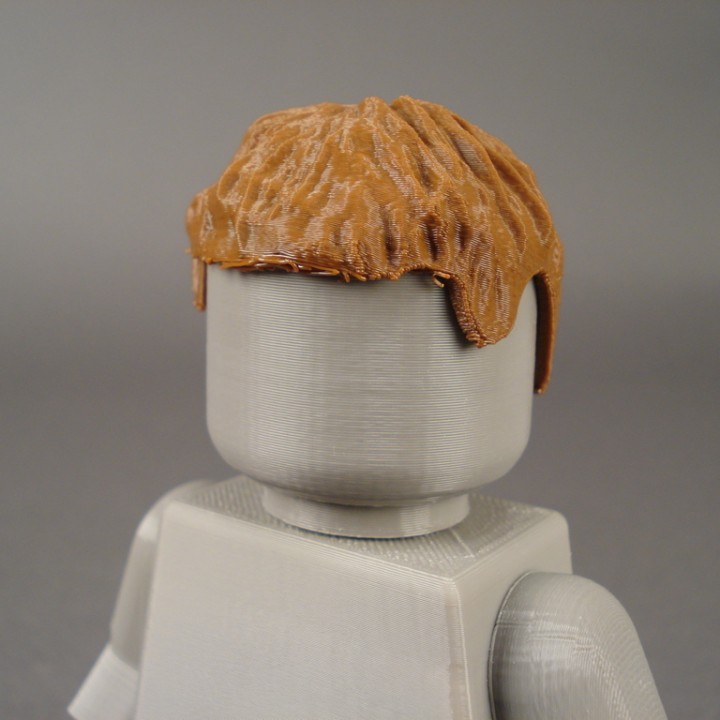 classique entretien cheveux jouets Jeux minifig écrémé 3D print model - Mito3D