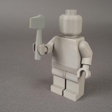 Beil Spielzeuge Spiele Zubehör Minifigur Skimbal Rick 3d print model - Mito3D
