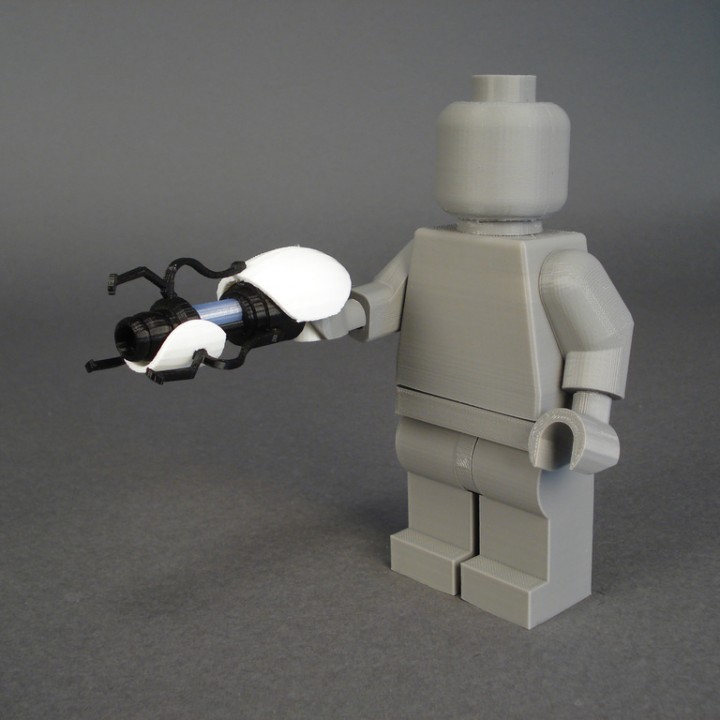 portal tabanca oyuncaklar oyunlar Aksesuarlar minifig 3D print model - Mito3D