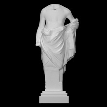 herm Hermès analyse homme demi corps 3d print model - Mito3D