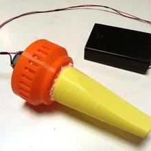 vacuum - small motor project 3 & garden 3d print model - Mito3D