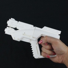 masa depredador props cosplay arma fuego pistola 3d print model - Mito3D