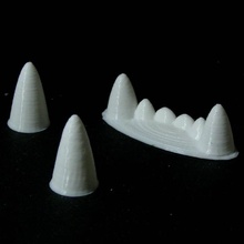 fursuit teeth props & cosplay tinkercad 3d print model - Mito3D