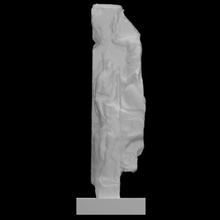 fragmento votivo alivio escanear objeto 3d print model - Mito3D
