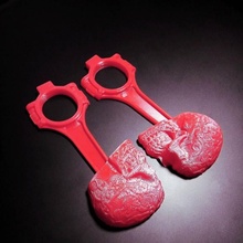 connecting rod skull spare parts 3d print model - Mito3D