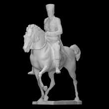 zar equitazione cavallo scansione uomo dimensione piena 3d print model - Mito3D