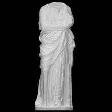 funéraire statue femme analyse 3d print model - Mito3D