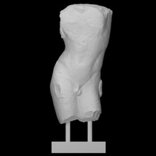 torso estatua apollon escanear medio cuerpo 3d print model - Mito3D