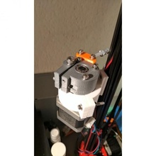 extruder push fit connection nema-17 motor integrated planetary gearbox build 3d printer 3d print model - Mito3D