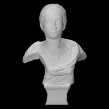 portrait bust aurelia euposia scan head woman halfbody 3d print model - Mito3D
