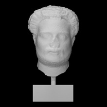 portrait head mature man scan halfboy 3d print model - Mito3D
