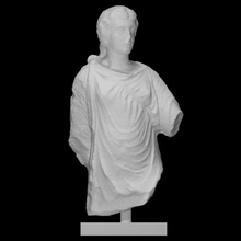 statuette artemis scan head halfbody 3d print model - Mito3D
