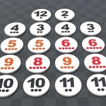 número tokens juguetes juegos catan colonos colono numerados 3d print model - Mito3D