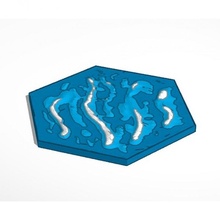 landscape - water board games catan settler settlerofcatan 3d print model - Mito3D