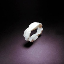 anillo gioielleria squillare indossabile 3d print model - Mito3D