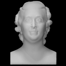 portrait scan face head halfbody 3d print model - Mito3D