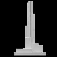 design monument scan abstract 3d print model - Mito3D