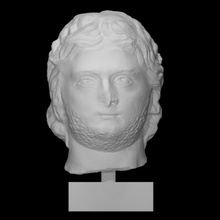 portrait head official scan man halfbody 3d print model - Mito3D