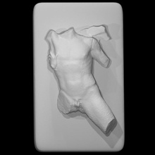 argive heraion scan body halfbody 3d print model - Mito3D