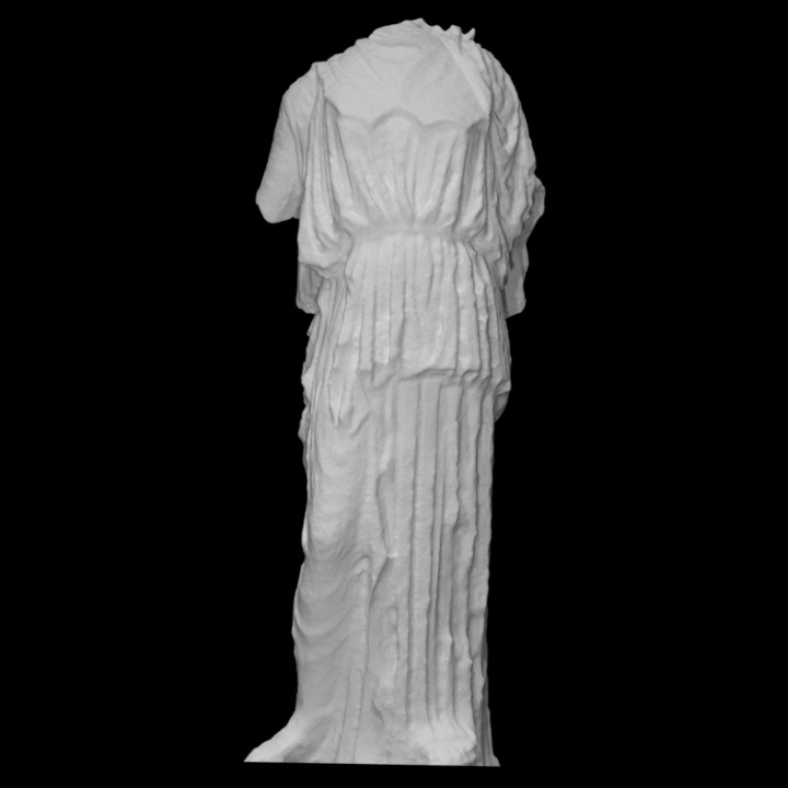 estatueta Atenas Varredura corpo 3D print model - Mito3D