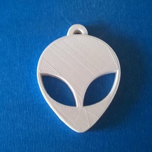 extraterrestre rechange pièces tête d'étranger teextraterrestre 3d print model - Mito3D