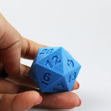 20 faced dice tabletop dices 3d print model - Mito3D