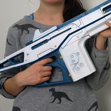 monte carlo otomatik tüfek kader props cosplay video oyunları 3d print model - Mito3D