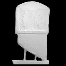 fragment stele honorary decree scan 3d print model - Mito3D