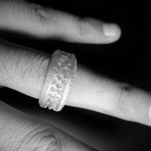 alien ring jewellery 3d print model - Mito3D
