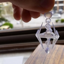 polyhedron earring jewellery 3d print model - Mito3D