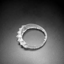kuartz ring jewellery 3d print model - Mito3D