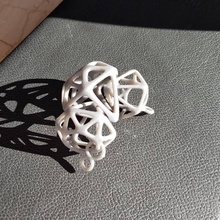 esqueleto diamante colar jóias joalheria vectário 3d print model - Mito3D