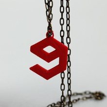 9gag collana ufficiale gioielli internet memi sito web 3d print model - Mito3D