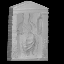 naiskos cybele scan relief 3d print model - Mito3D