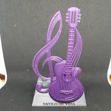 Estilo vida gadgets électronique guitare téléphone intelligent base sol 3d print model - Mito3D