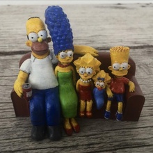 simpsons 3d toys & games thesimpsons homer marge bart lisa simpsons3d maggie fanart 3d print model - Mito3D