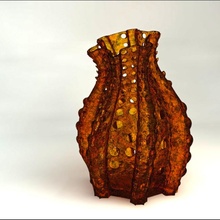dragon vase & garden vectary 3d print model - Mito3D