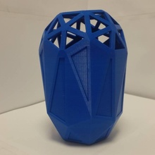 big 3d printable vase & garden 3d print model - Mito3D