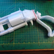 tubo revólver cair 4 adereços cosplay traje arma fogo pistola suporte brinquedo Fallout 3 fallout4 Falloutnewvegas piperevolver pipepistola 3d print model - Mito3D
