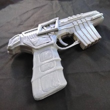 iz79 ciencia fi pistola accesorios cosplay ficción 3d print model - Mito3D